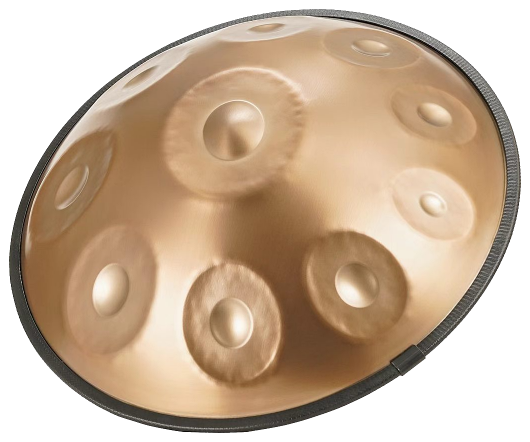 Golden custom handpan product