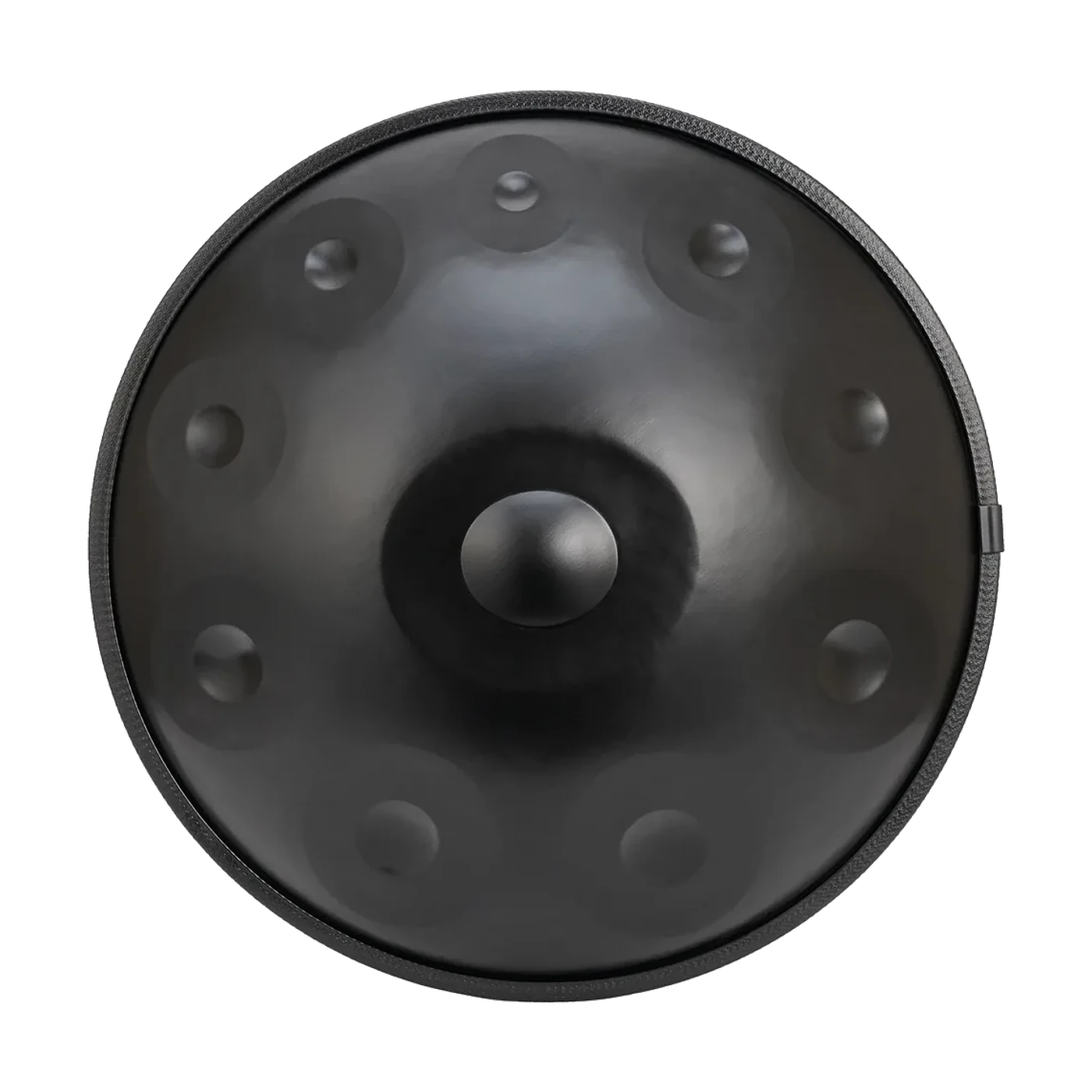 D Kurd 10 note handpan with black finish for wholesale OEM order