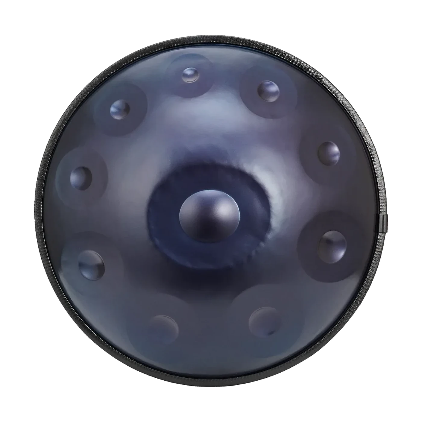 D Kurd 10 note handpan with blue finish for wholesale OEM order