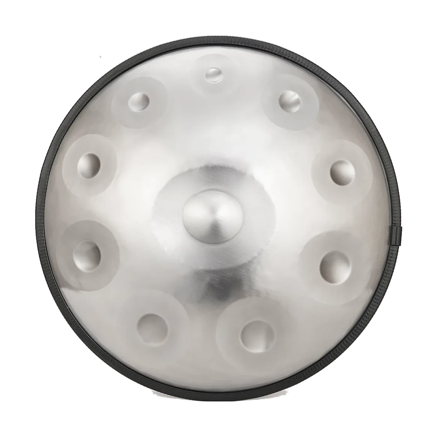 D Kurd 10 note handpan with silver finish for wholesale OEM order